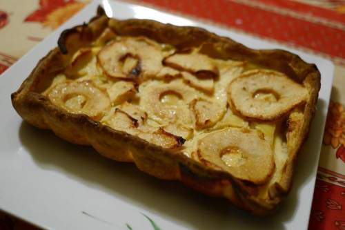 tarte pommes amandes facon galette des rois - votre dieteticienne - valerie coureau tarte pommes amandes facon galette des rois - votre dieteticienne - valerie coureau
